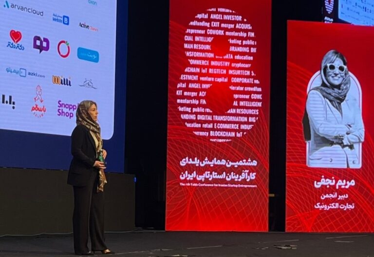 مریم نجفی: تمشک طلایی مانعسازترین نهاد به مرکز تجارت الکترونیک میرسد