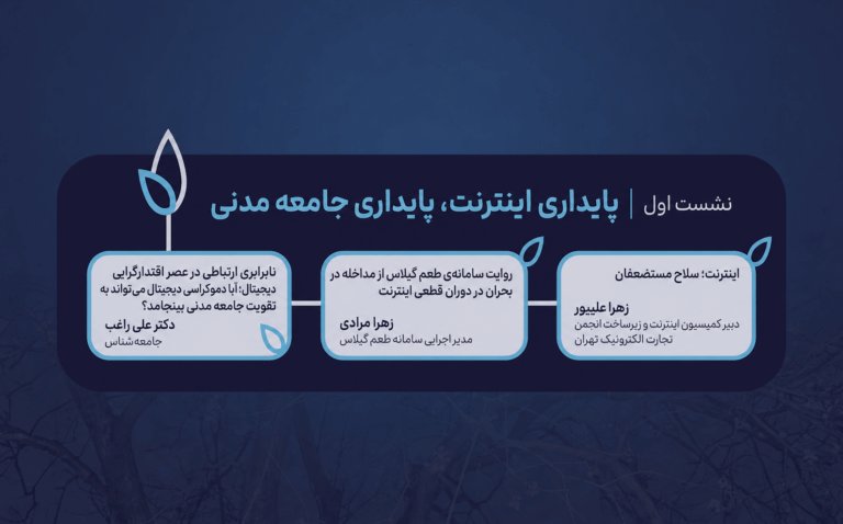 برگزاری نشست بررسی تبعات قطعی اینترنت بر جامعه مدنی